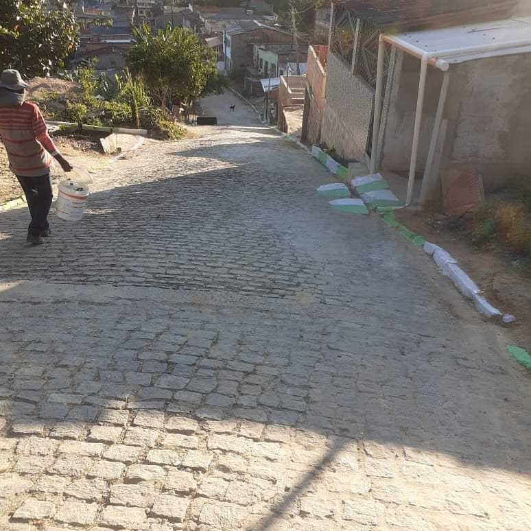 Camacã: Rua do Sossego volta ao sossego com a recuperação e limpeza geral